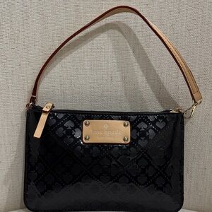 Kate Spade NY Black and Tan Shoulder Bag